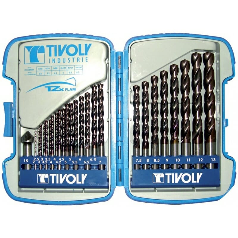Coffret de 25 forets taille meule TIVOLY