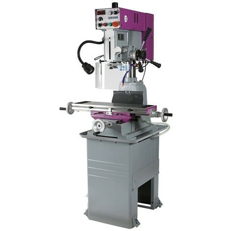 Perceuse fraiseuse SIDAMO 30FTV - 1500W TRI - Avec mandrin, étau BSH7 - 20502065